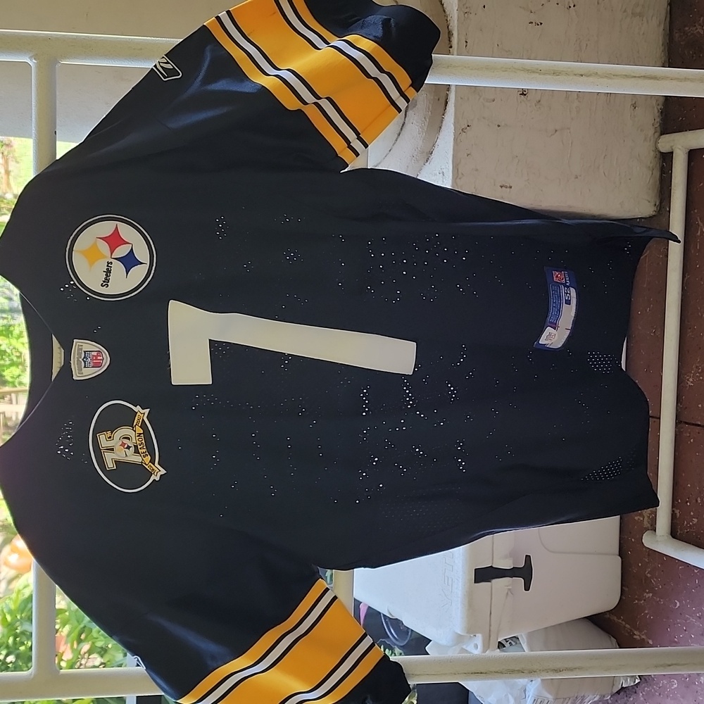 Pittsburgh Steelers Roethlisberger 75th Jersey